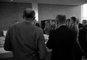 World's Fair Display with Walt Disney and Henry Ford II